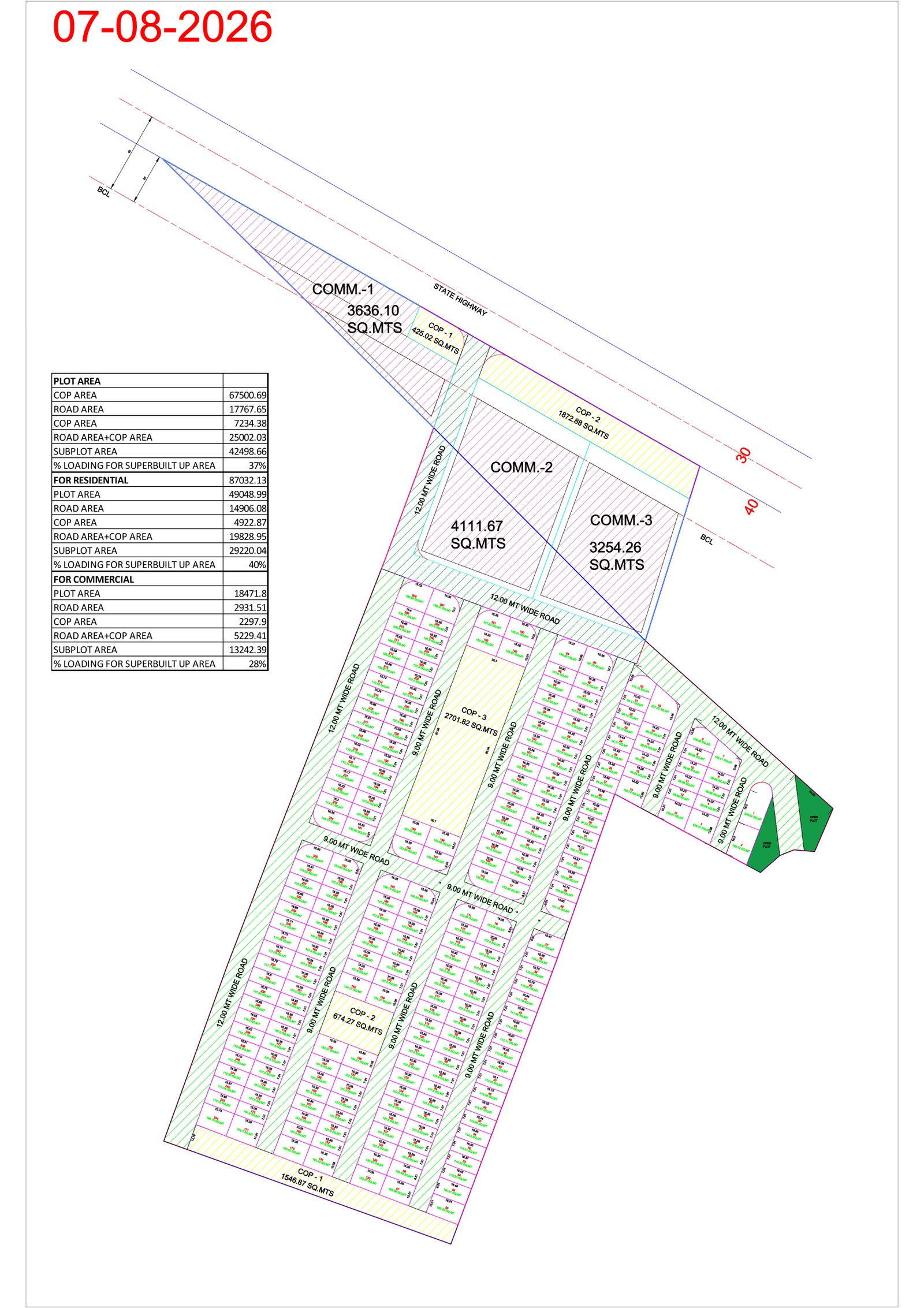 Silicon Valley Green — master plan layout